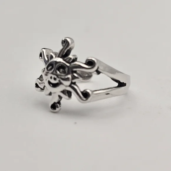 Sterling Silver Celestial Toe Ring - Picture 4 of 10